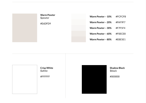 Leesa layout and grid guidance