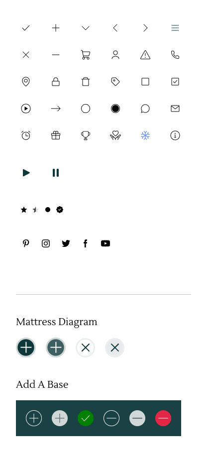 Leesa mobile design pattern