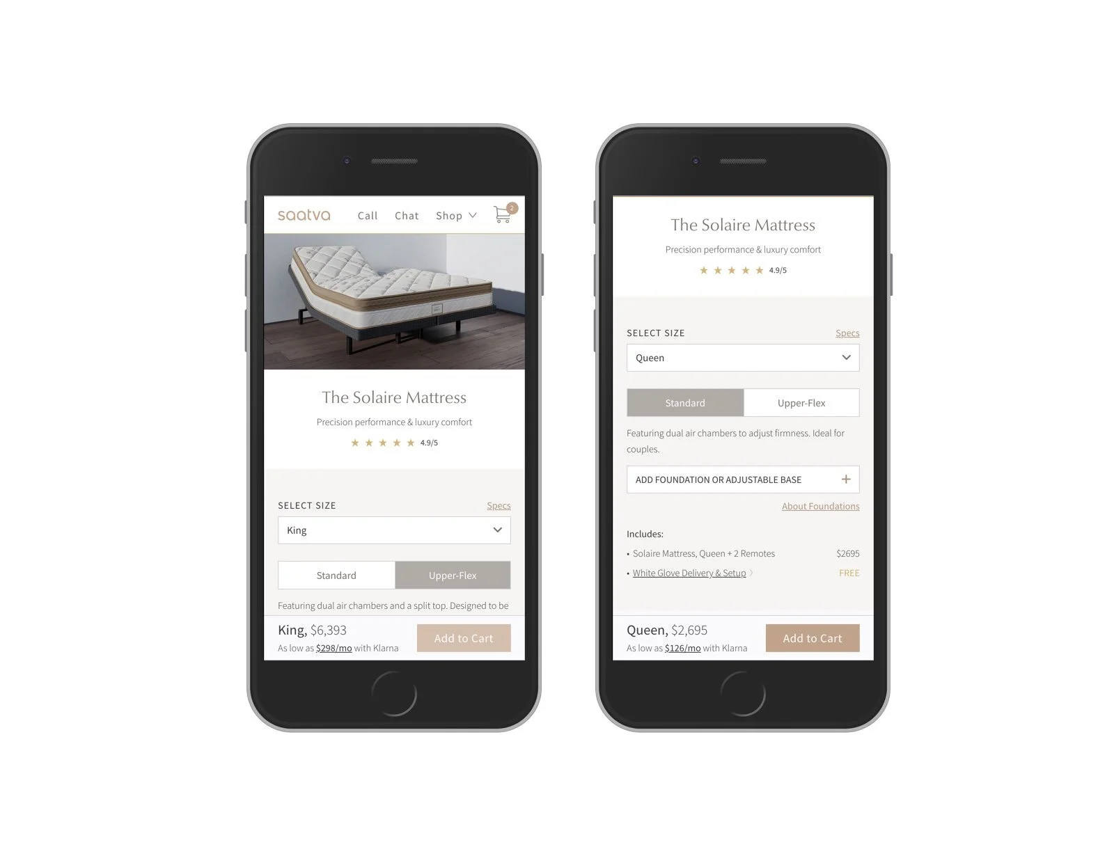 Solaire responsive shop page