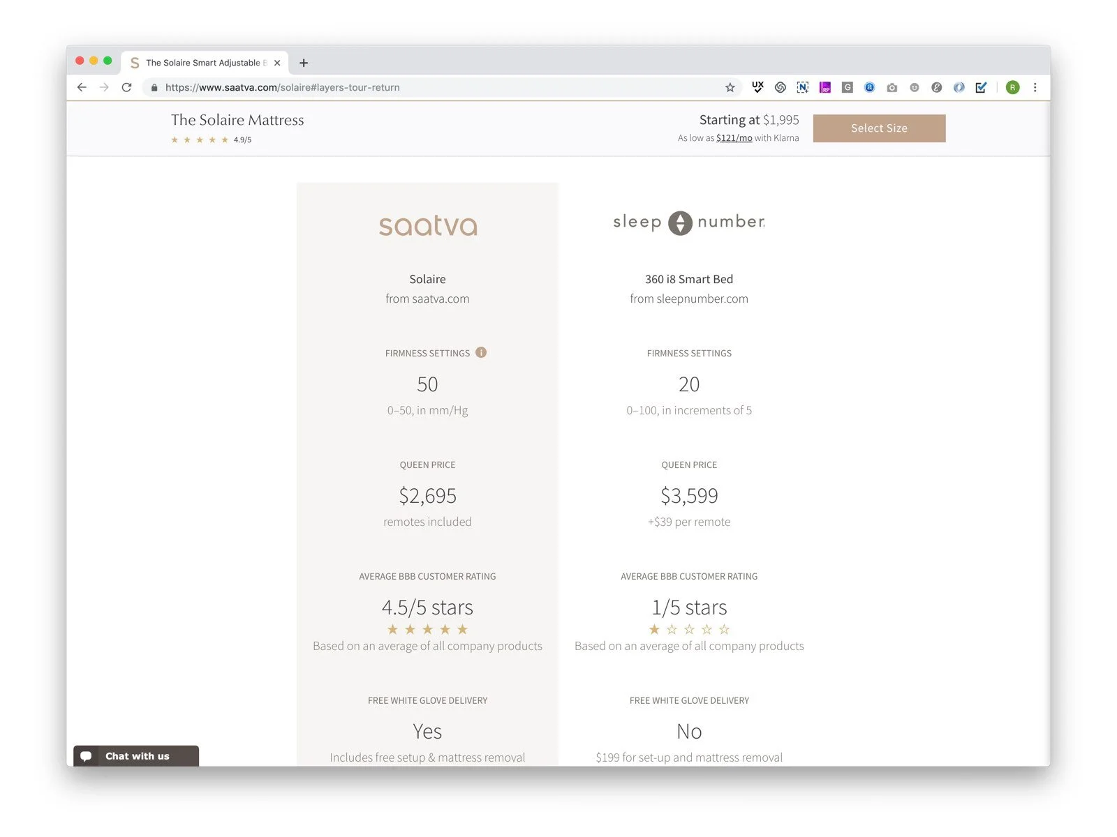 Solaire configuration interaction