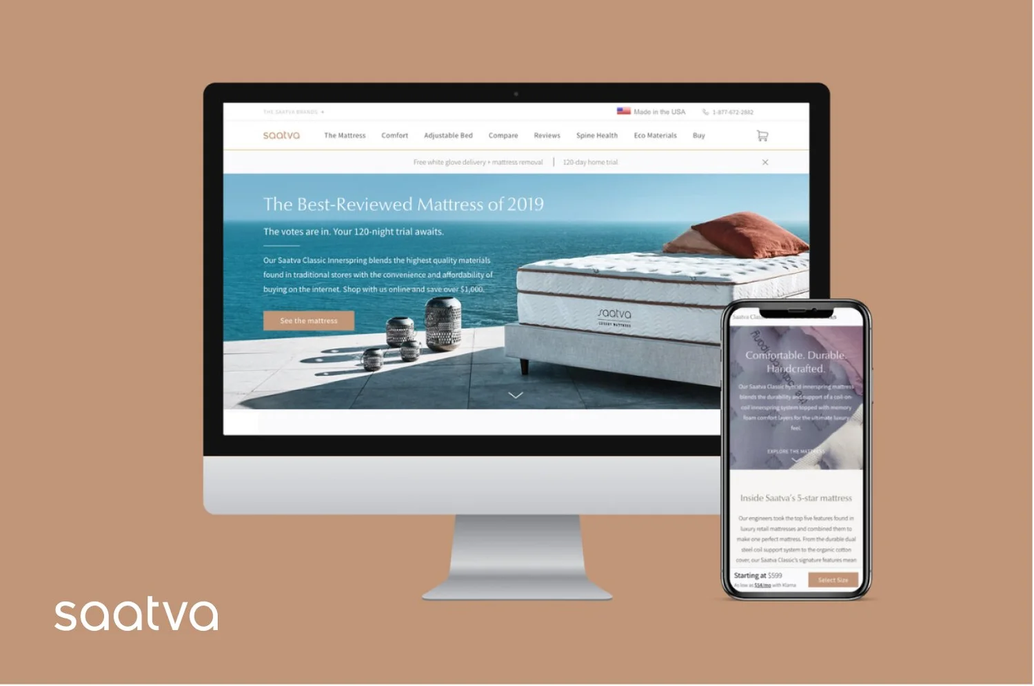 Saatva Mattress case study preview